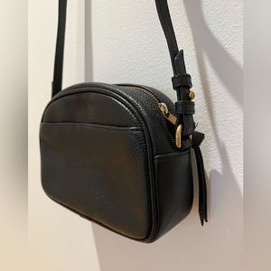 J Crew Black Camera Bag